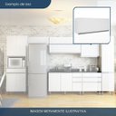 Ver mais imagens de Armário Geladeira 1 Porta Basculante Top Class Branco