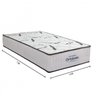 Cama Box Solteiro Espuma D33 Highfoam Ortobom 64x88x188cm Ortobom - 3