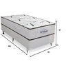 Cama Box Solteiro Espuma D33 Highfoam Ortobom 64x88x188cm Ortobom - 2