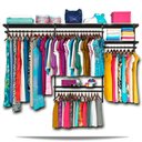 Ver imagem 1 de Roupeiro aramado quarto pequeno closet feminino solteiro 2,50 PT