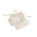 Ver imagem 3 de Tanque Plástico 40 Litros 57,9x52x31,8cm Astra