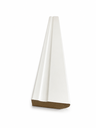 Ver imagem 4 de Rodapé de MDF 5CMX15MMX2.20m Revestido Frisado Branco Casablanca
