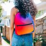 Mochila Feminina Bolsa Média Moda Fashion 35x30 Tie Dye - 3