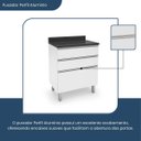 Ver imagem 5 de Armário para Cozinha 2 Gavetas 1 Gavetão Top Class Branco