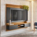 Ver imagem 2 de Painel Home para TV até 75 Polegadas 2 Portas 1 Prateleira Barcelona Linea Brasil