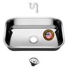 Cuba Pia Numero 2 Cozinha Inox 304 American Steel 56x34x17 - 3