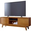 Ver imagem 1 de Rack Bancada Mundi 2 Portas para Tv de 75" Polegadas Cumaru