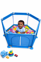 Ver imagem 2 de Cercadinho Chiqueirinho para Bebê Rister Baby com Tela Respirável com Tapete Colorido