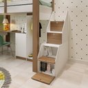 Ver imagem 7 de Cama Infantil 1 Escrivaninha 5 Portas Stella Yescasa