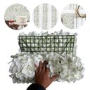 Ver imagem 3 de 1 Painel de Parede 60x40 Flores Artificiais para Festas e Decoração de Casa