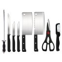 Ver imagem 2 de Kit 2 Conjuntos de Facas e Afiador de Cozinha LS311