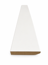 Ver imagem 4 de Rodapé de MDF 7CMX15MMX2.20m Revestido Liso Branco Casablanca