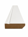 Ver imagem 4 de Rodapé de MDF 7CMX15MMX2.20m Revestido Frisado Branco Casablanca