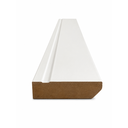 Ver imagem 4 de Rodapé de MDF 7CMX15MMX2.20m Revestido Frisado Branco Casablanca