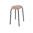 Ver imagem 1 de Conjunto 4 Banquetas Aço Expert Preto/Capuccino