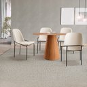 Ver imagem 1 de Conjunto de Mesa Cone 120cm e 4 Cadeiras Maya Nude