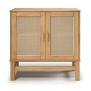 Ver imagem 1 de Balcão Buffet em Madeira e Rattan Natural 02 Portas