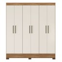 Ver imagem 2 de Guarda Roupa Casal 6 Portas 2 Gavetas Verso 