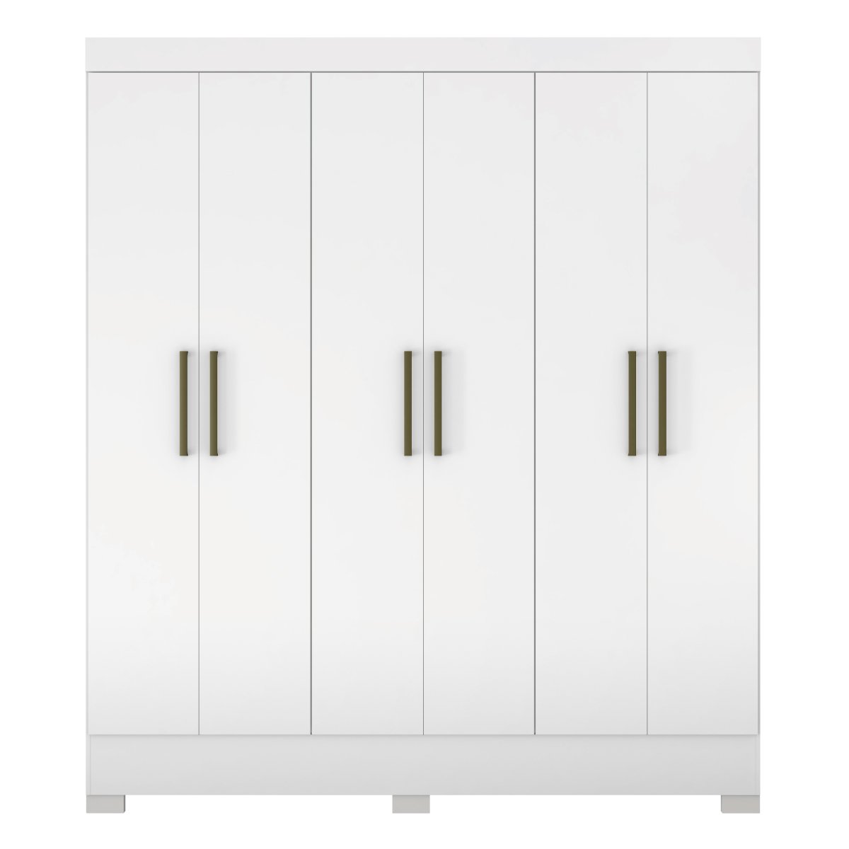 Guarda Roupa Casal 6 Portas 2 Gavetas Verso  - 2