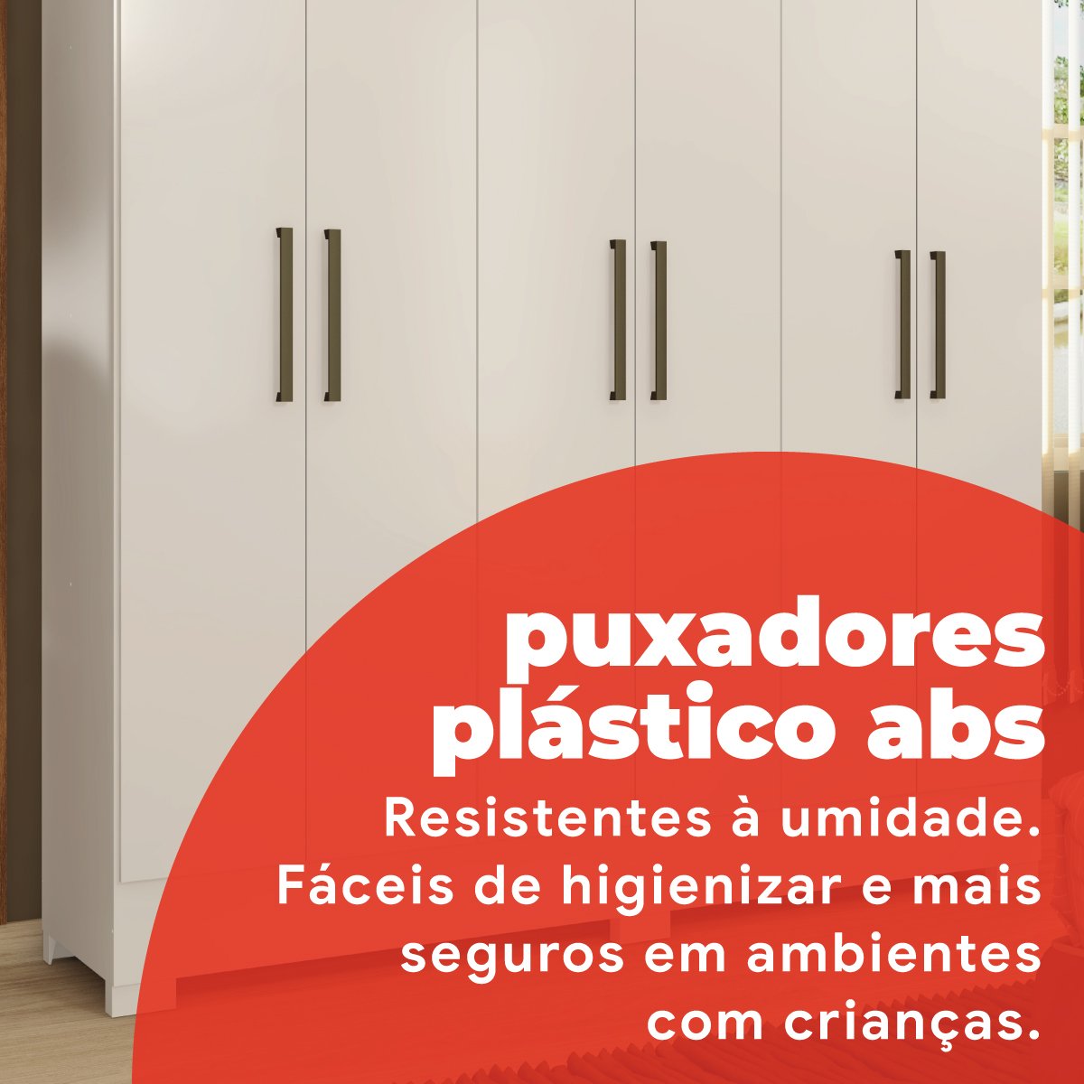 Guarda Roupa Casal 6 Portas 2 Gavetas Verso  - 12