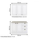 Ver imagem 4 de Cozinha Compacta 2 Peças Americana Branco Hp
