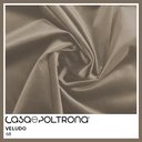 Ver imagem 5 de Sofá Curvo 03 Lugares 180cm Eron Veludo Bege - CasaePoltrona