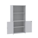 Ver imagem 3 de Armário para Escritório Alto 2 Portas com Chave Semi Aberto PE25 Pandin Móveis