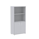 Ver imagem 1 de Armário para Escritório Alto 2 Portas com Chave Semi Aberto PE25 Pandin Móveis