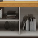 Ver mais imagens de Buffet Aparador 100%MDF 4 Portas Pés em Madeira Maciça 180cm Grécia