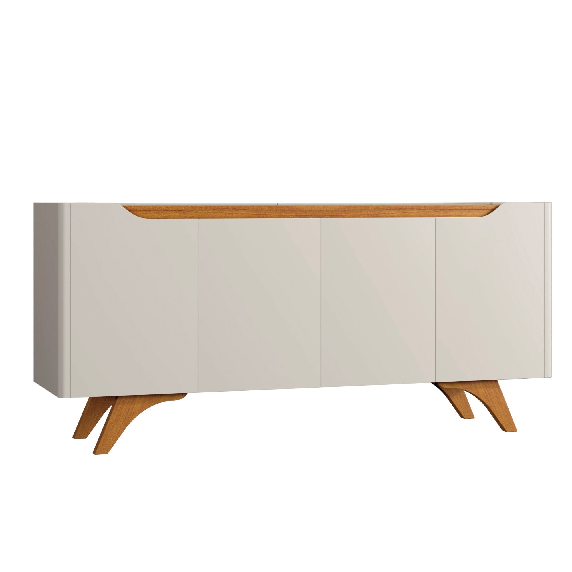 Buffet Aparador 4 Portas 180cm Grécia - 10