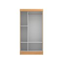 Ver imagem 3 de Guarda Roupa Solteiro 2 Portas de Correr Berlim