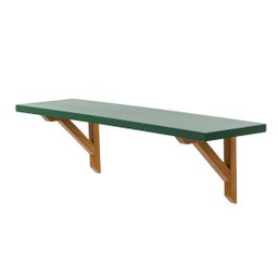 Prateleira Vitoria Verde Musgo Madeira Parede Flutuante Suporte Casa - Organizze Móveis - 1