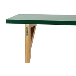 Prateleira Vitoria Verde Musgo Madeira Parede Flutuante Suporte Casa - Organizze Móveis - 4