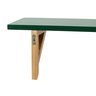 Prateleira Vitoria Verde Musgo Madeira Parede Flutuante Suporte Casa - Organizze Móveis - 4