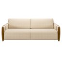 Ver imagem 6 de Conjunto Sofá 3 Lugares 223cm e Poltrona 98cm Amaranto M22 Linho Champanhe - Mpozenato