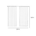 Ver imagem 2 de Cortina Kripton 180x260cm Branyl