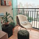 Ver imagem 4 de Manta Peseira de Tricot Solteiro/sofá 0,60x1,50m, Cor Off White - Magma Cotton