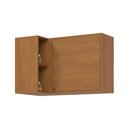 Ver imagem 1 de Armário Aéreo Cozinha de Canto 94 cm Venaly 1 Porta com Nicho Cinamomo - Henn