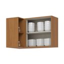 Ver imagem 3 de Armário Aéreo Cozinha de Canto 94 cm Venaly 1 Porta com Nicho Cinamomo - Henn