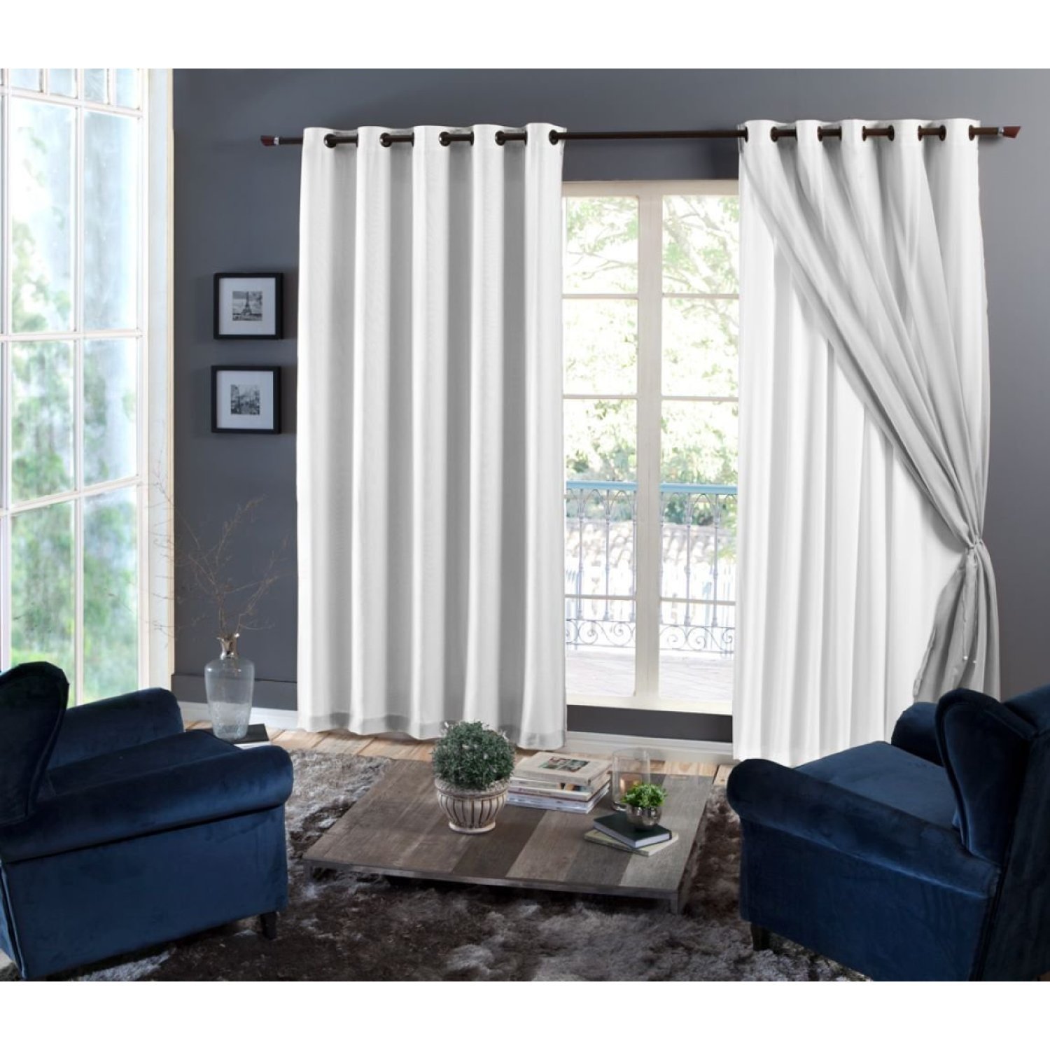 Cortina Lira 180x280cm Branyl - 1
