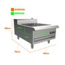 Conservador de Fritura Profissional Elétrico 18 Prime Inox PCF18E-ME 220V - Venâncio 25696 - 2