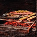 Ver imagem 3 de Grelha para Churrasco Tramontina 26490002 83x55 Aço Inox 26490002