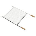 Ver imagem 1 de Grelha para Churrasco Tramontina 26490002 83x55 Aço Inox 26490002