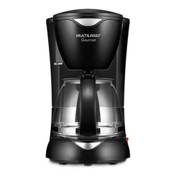 Cafeteira Elétrica Multilaser Gourmet 15 Xícara Preto 127v - 5