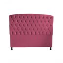 Ver imagem 2 de Kit Dubaí Cabeceira de Cama Box Casal e Recamier Baú Solteiro 90 Cm Suede Rosa Bebê do Lar Mó