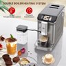 Takywep Máquina de Espresso Automática 20-bar com Moedor e Espumador de Leite (prata) - 7