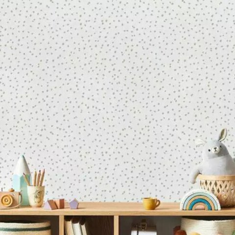 Papel de Parede Hf Petit Infantil Branco 99304