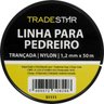 Linha Pedreiro Nylon 1,2 Mm X 50 Metros Trançada Tradestar - 5