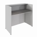 Ver imagem 5 de Balcão Atendimento Recepção Escritório 90 Cm X 110 Cm F5 Cor:cinza