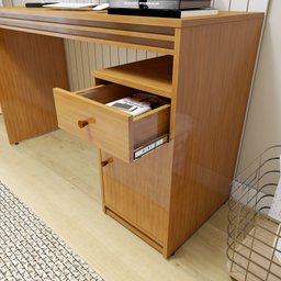 Escrivaninha Mesa Escritório 100% MDF Madrid 1 Porta 120cm - 10 Escrivaninha Mesa Escritório 100% MDF Madrid 1 Porta 120cm - 10